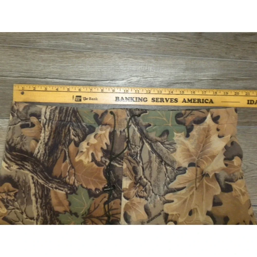 10X‎ Advantage Gore-Tex Pants XLT Camo Rainwear Hunting Ankle Zip Lined VTG 90's